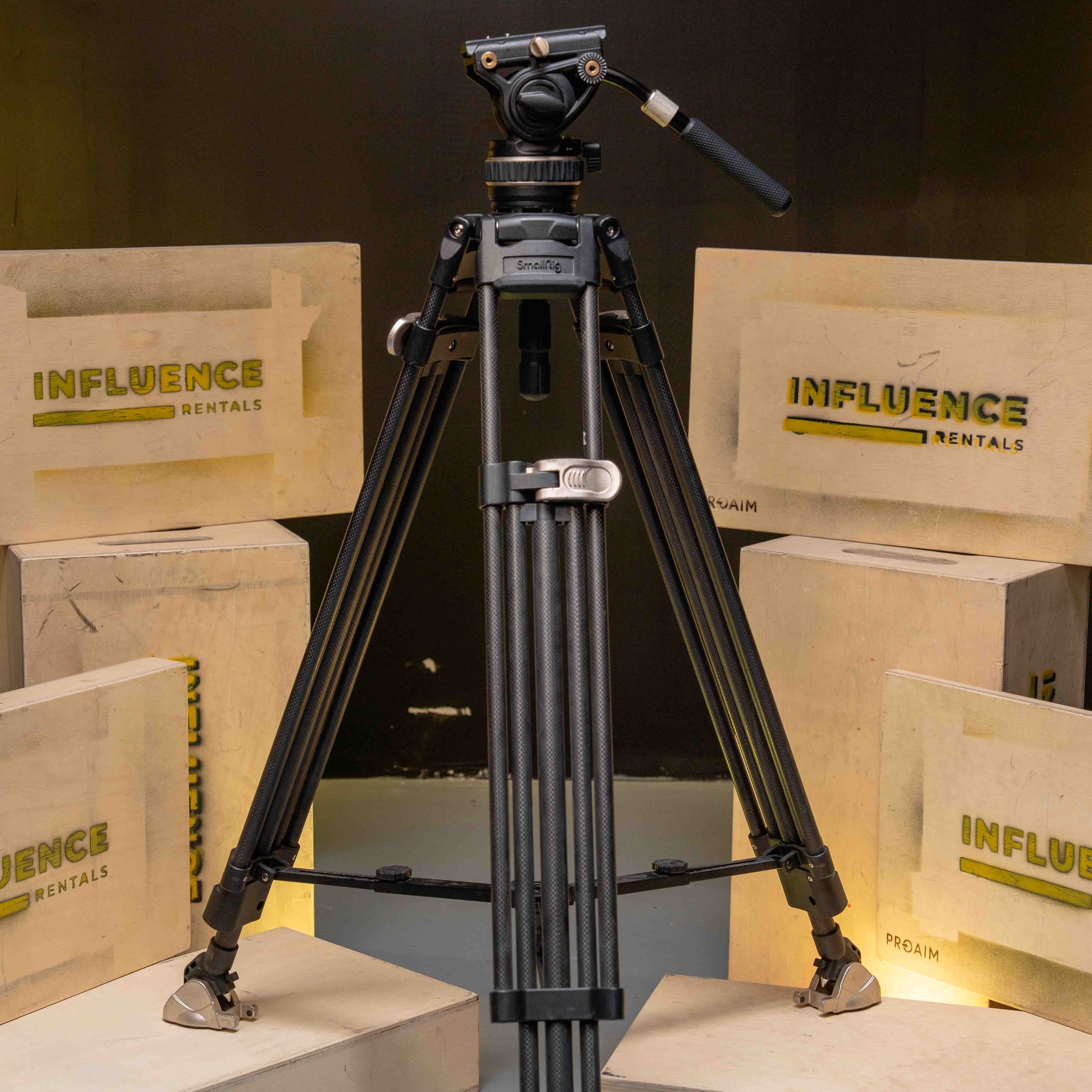 SmallRig FreeBlazer Heavy-Duty Carbon Fiber Tripod